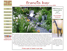 Tablet Screenshot of francisbay.co.uk